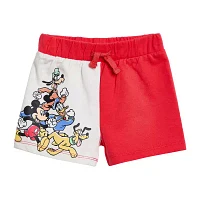Disney Baby Boys 2-pc. Mickey and Friends Short Set