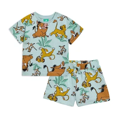 Baby Boys 2-pc. The Lion King Short Set