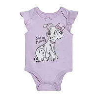 Baby Girls Short Sleeve 101 Dalmatians Bodysuit