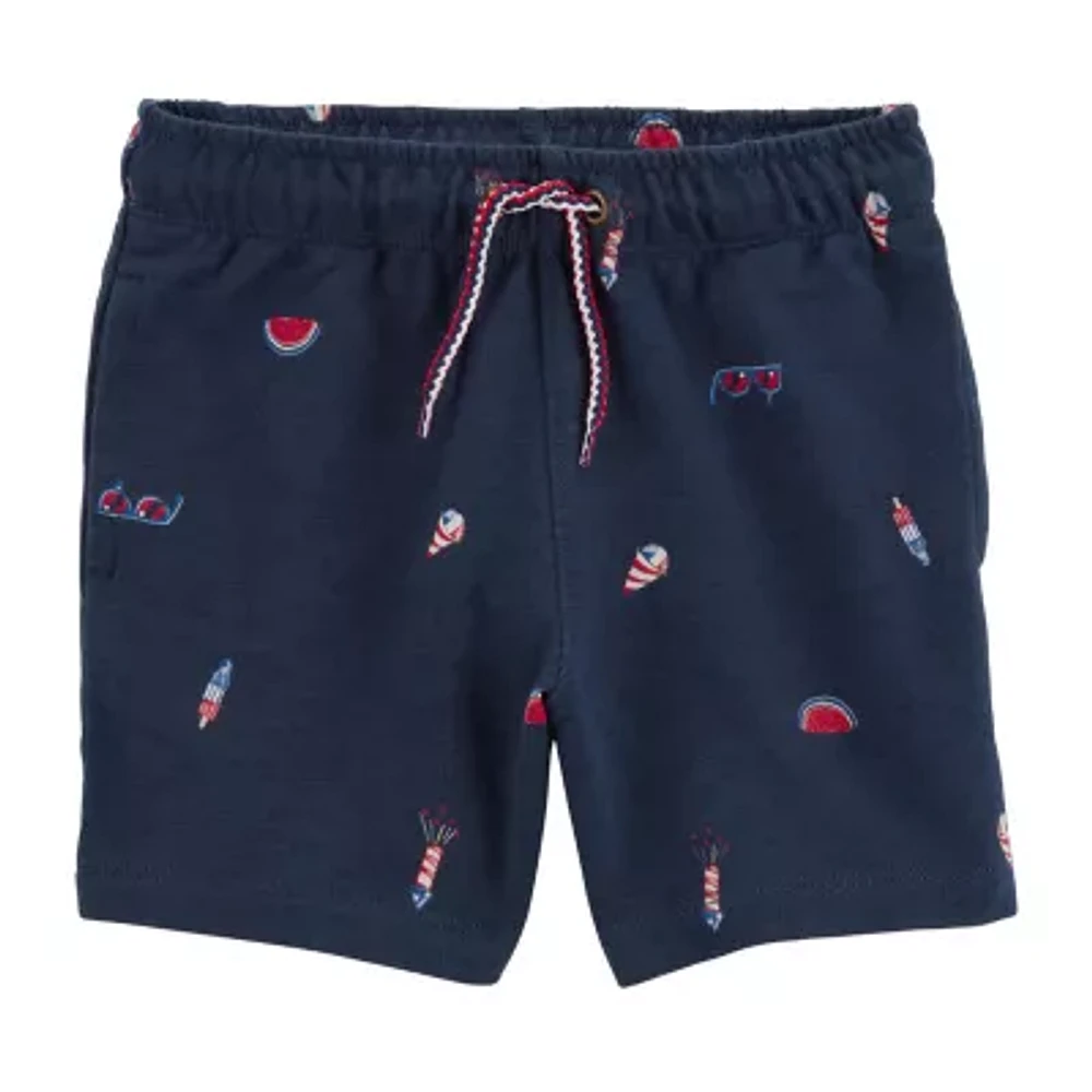 Carter's Toddler Boys Americana Pull-On Short