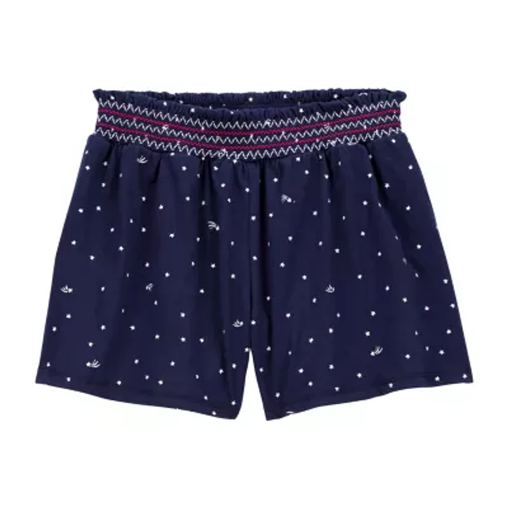 Carter's Little & Big Girls Americana Pull-On Short