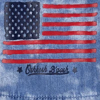 Oshkosh Americana Toddler Boys Shortalls
