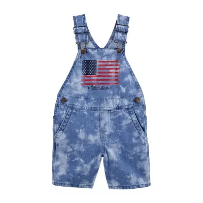 Oshkosh Americana Toddler Boys Shortalls