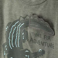 Carter's Toddler Boys Round Neck Short Sleeve Graphic T-Shirt