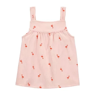 Carter's Toddler Girls Square Neck Tank Top