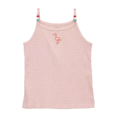Carter's Toddler Girls Round Neck Tank Top