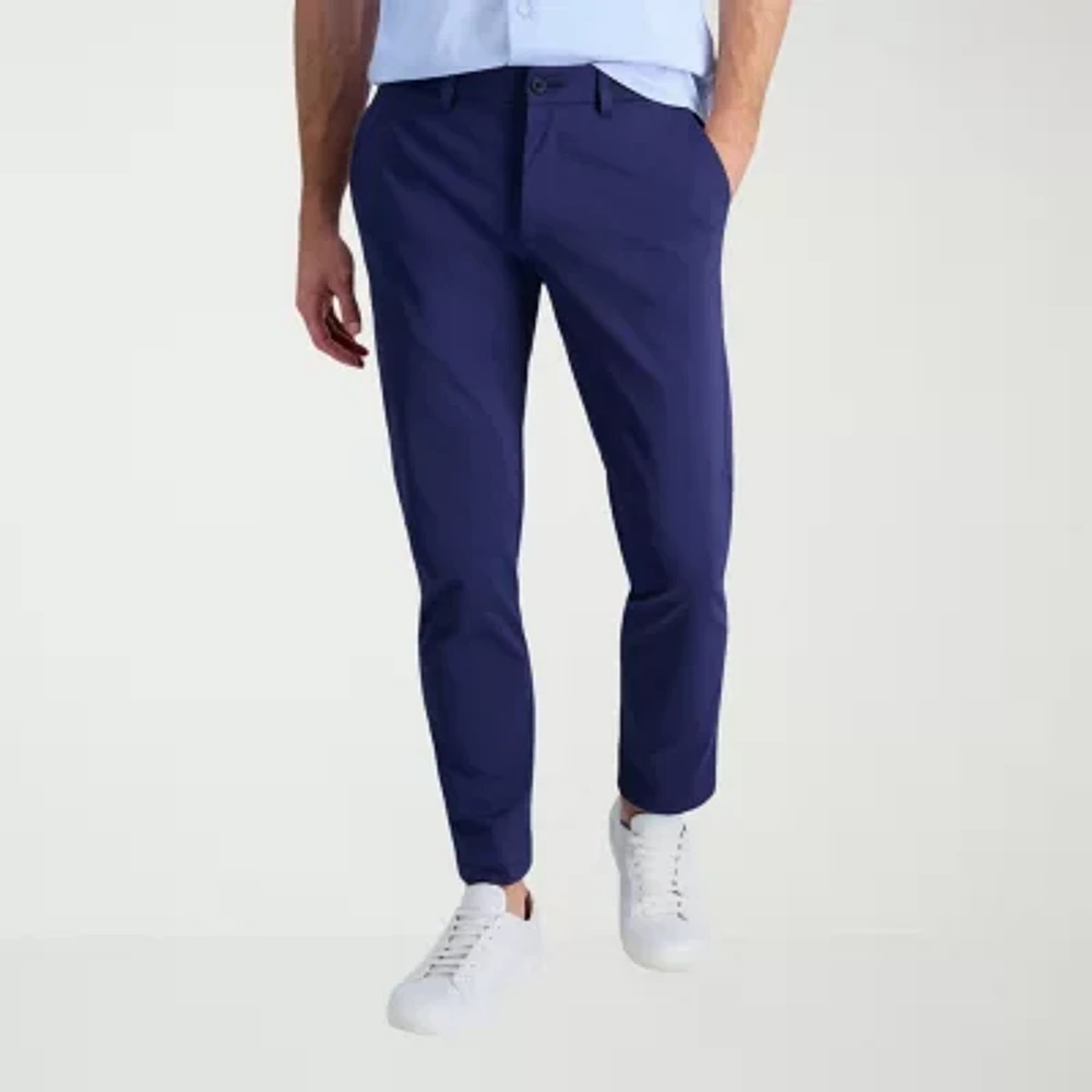 Haggar® Men's Sport Travel Performance Straight Fit Flat Front Pant