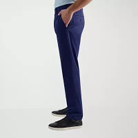 Haggar® Men's Sport Travel Performance Straight Fit Flat Front Pant