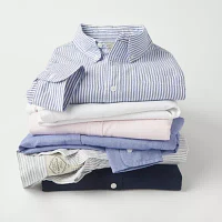 St. John's Bay Performance Oxford Mens Classic Fit Long Sleeve Button-Down Shirt