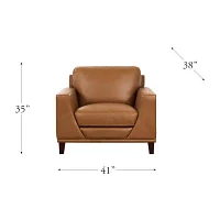 Soma Pad Arm Upholstered Accent Chair