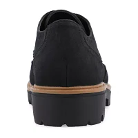 Journee Collection Womens Claudiya Oxford Shoes Wide Width