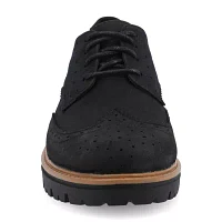 Journee Collection Womens Claudiya Oxford Shoes Wide Width