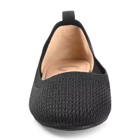 Journee Collection Womens Maryann Round Closed Toe Ballet Flats