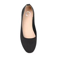 Journee Collection Womens Maryann Round Closed Toe Ballet Flats