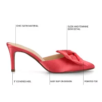 Journee Collection Womens Tiarra Pointed Closed Toe Stiletto Heel Pumps