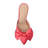 Journee Collection Womens Tiarra Pointed Closed Toe Stiletto Heel Pumps