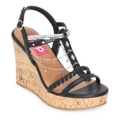 Pop Womens Rulleria Wedge Sandals