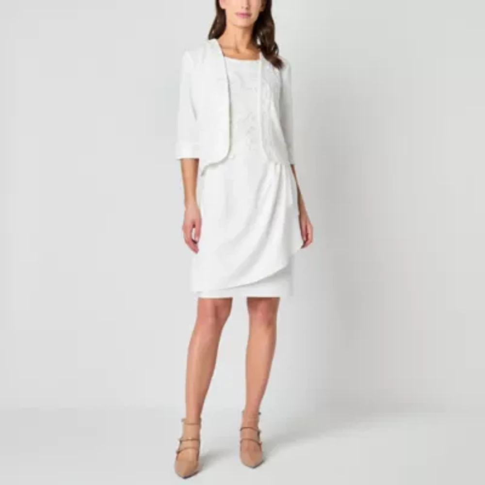Brianna Milay Womens Jacket Dress