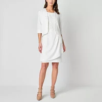 Brianna Milay Womens Jacket Dress