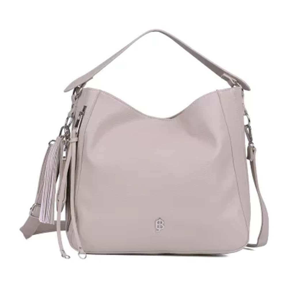 Julia Buxton Vegan Leather Hobo Bag