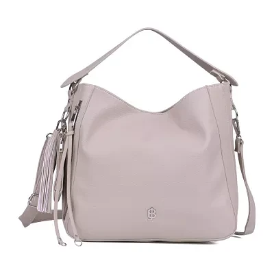 Julia Buxton Vegan Leather Hobo Bag