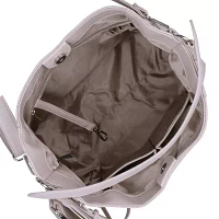 Julia Buxton Vegan Leather Hobo Bag