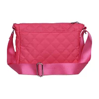 Julia Buxton Quilted Nylon Crossbody Bag