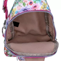 Julia Buxton Quilted Nylon Sling Bag