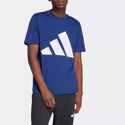 adidas Mens Crew Neck Short Sleeve T-Shirt