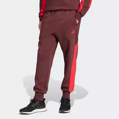 adidas Mens Mid Rise Cuffed Sweatpant