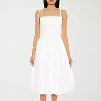 Forever 21 Bubble Hem Womens Sleeveless Drop Waist Dress Juniors