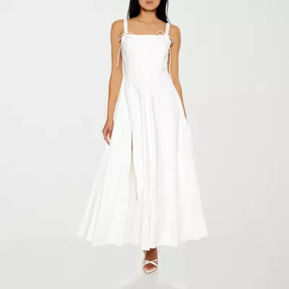 Forever 21 Womens Sleeveless Drop Waist Dress Juniors