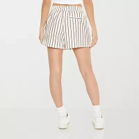 Forever 21 Womens Mid Rise Pull-On Short Juniors