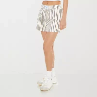 Forever 21 Womens Mid Rise Pull-On Short Juniors