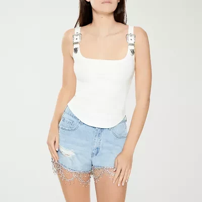 Forever 21 Womens Juniors Sleeveless Tank Top