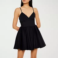 Forever 21 Womens Sleeveless Fit + Flare Dress Juniors