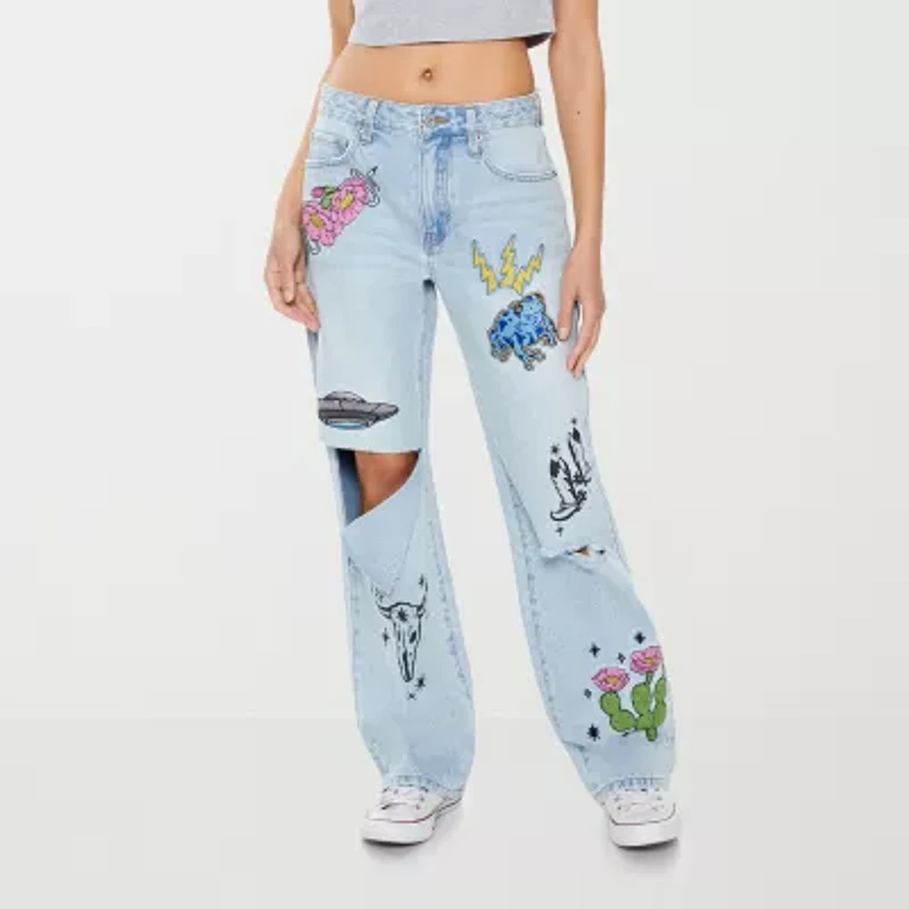 Forever 21 - Juniors Womens High Rise Regular Fit Jean