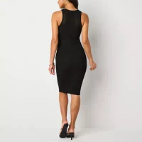 Bold Elements Womens Sleeveless Sweater Dress