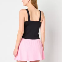 Xersion EverUltra Womens Sleeveless Bandeau Shelf Bra Tank Top