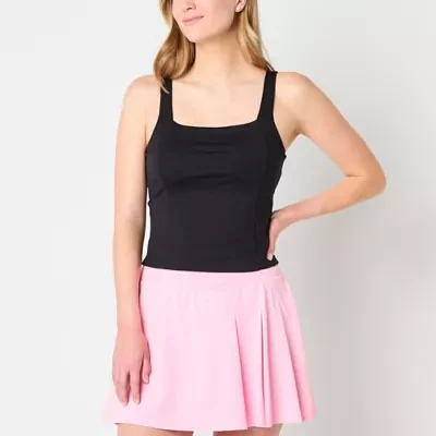 Xersion EverUltra Womens Sleeveless Bandeau Shelf Bra Tank Top