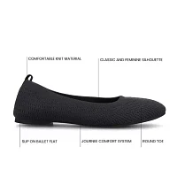 Journee Collection Womens Maryann Ballet Flats
