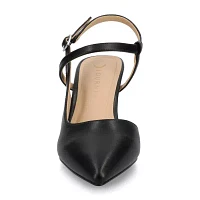 Journee Collection Womens Scipio Pointed Toe Stiletto Heel Pumps