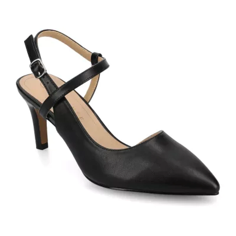 Journee Collection Womens Scipio Pointed Toe Stiletto Heel Pumps