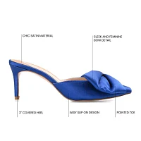 Journee Collection Womens Tiarra Pointed Toe Stiletto Heel Pumps
