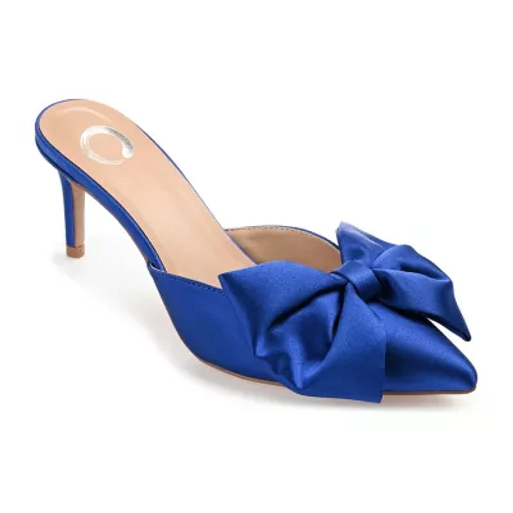 Journee Collection Womens Tiarra Pointed Toe Stiletto Heel Pumps