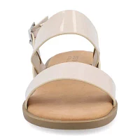 Journee Collection Womens Lavine Slingback Strap Flat Sandals