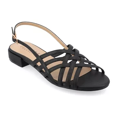 Journee Collection Womens Cassandra Heeled Sandals