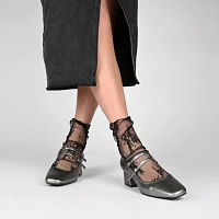 Journee Collection Womens Nally Block Heel Pumps