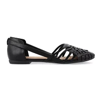 Journee Collection Womens Ekko Flat Sandals