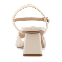Journee Collection Womens Evylinn Heeled Sandals Wide Width